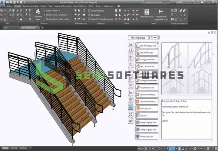 Download Autodesk Advance Steel 2024 For Free   AutoDesk Steel Features 