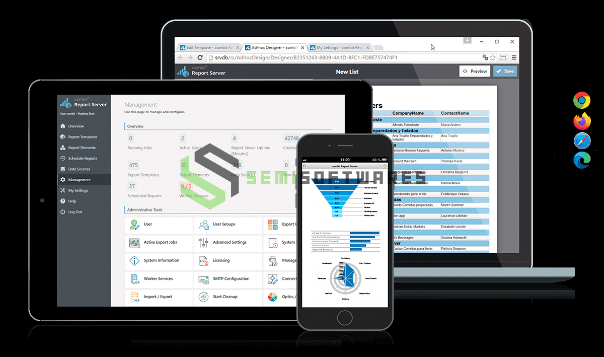 Combit List and Label Enterprise 4