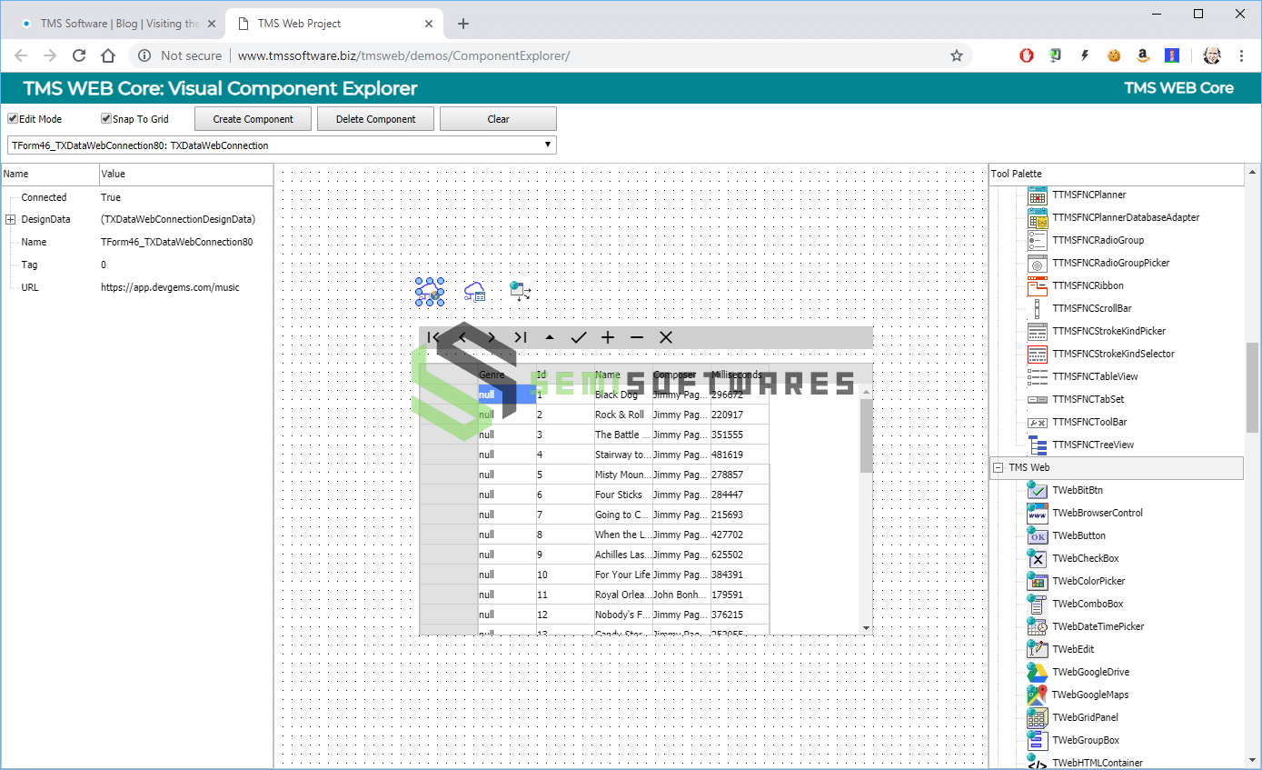 TMS WEB Core for Delphi 3