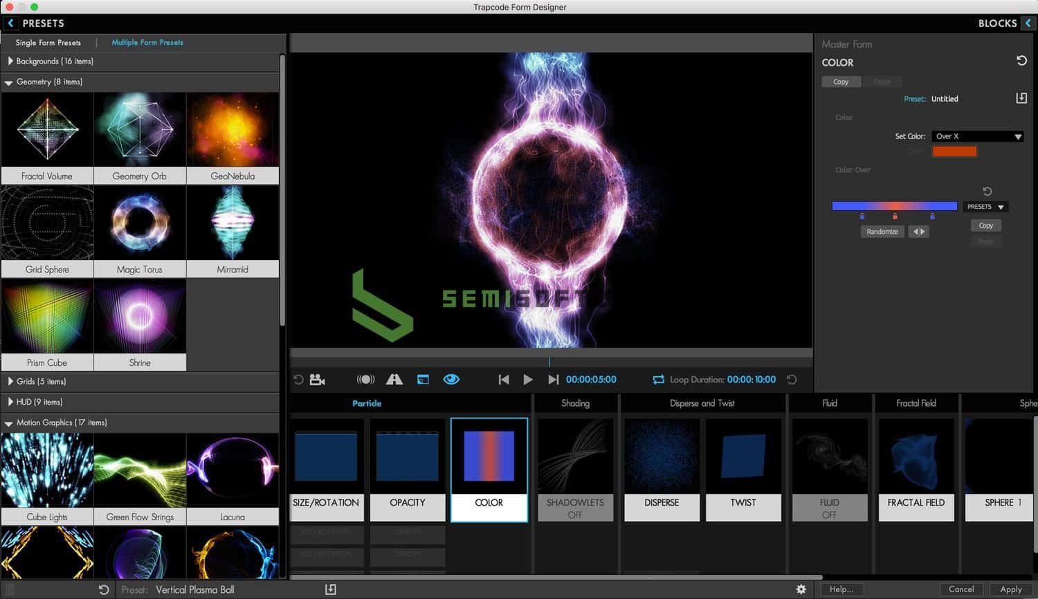 Red Giant Trapcode Suite